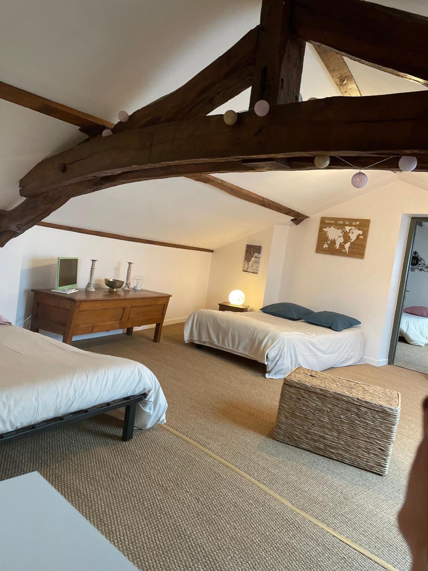 Chambre D'Hotes La Cour Des Saligues Riscle Eksteriør billede
