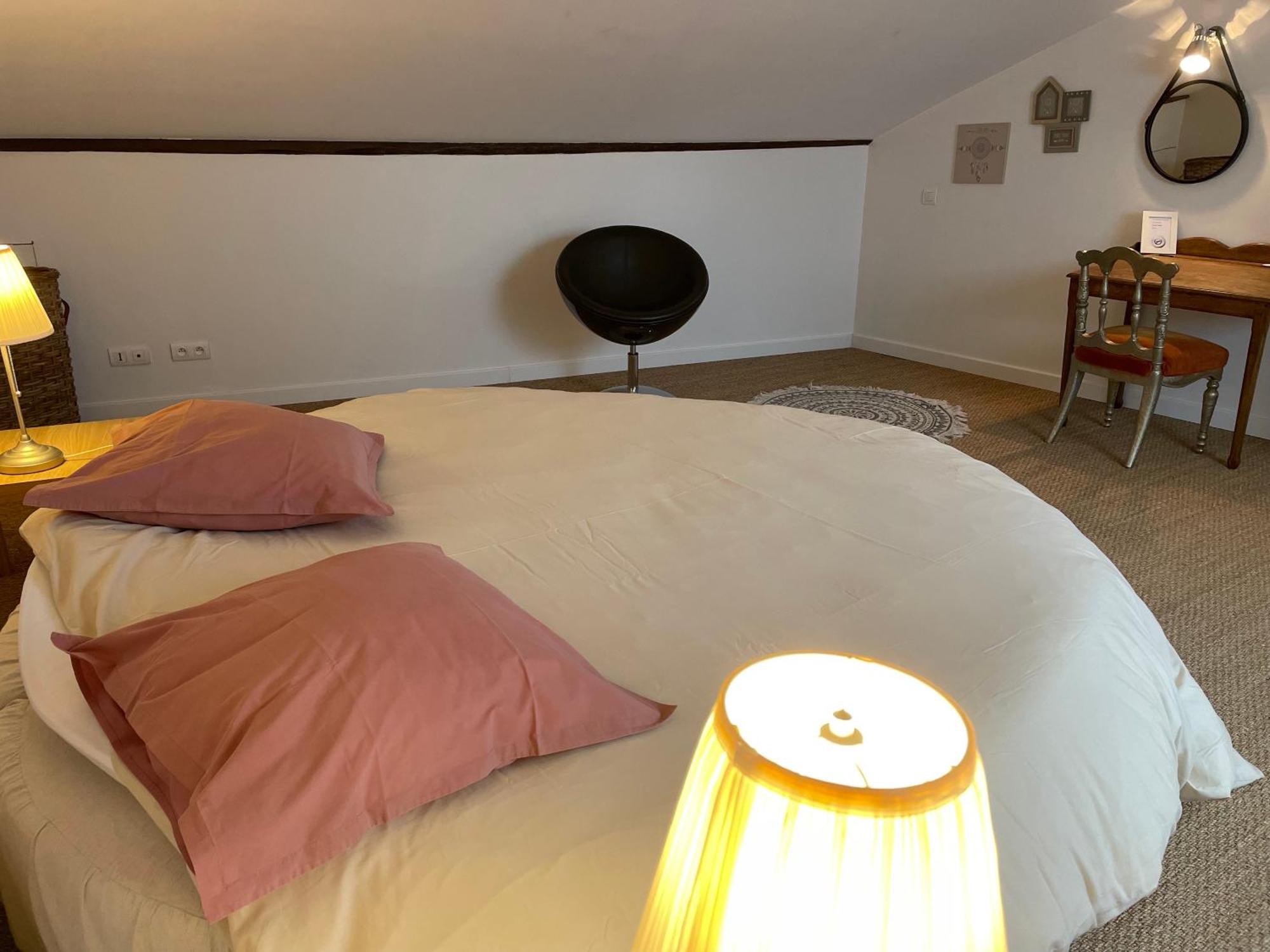 Chambre D'Hotes La Cour Des Saligues Riscle Eksteriør billede